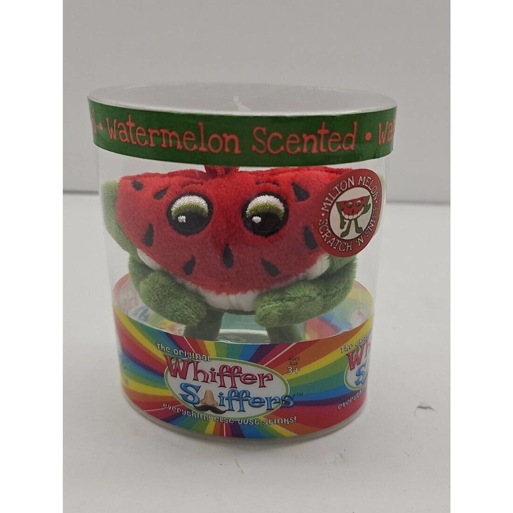 Whiffer Sniffers Scented Plush Backpack Clipons Watermelon